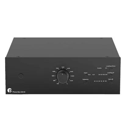 Przedwzmacniacz gramofonowy Pro-Ject Phono Box DS3 B (czarny)