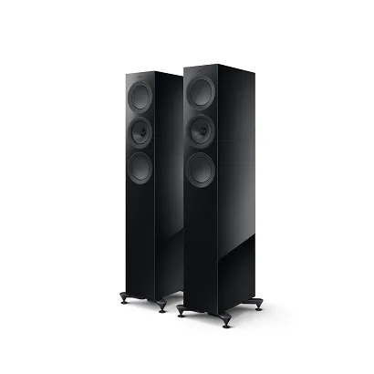Kolumny podłogowe KEF R5 Meta (black gloss)