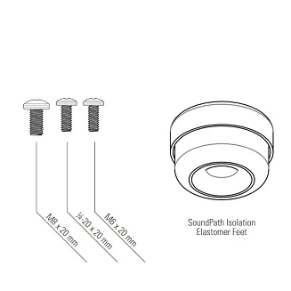 SVS Soundpath SUB ISOLATION SYSTEM 4 - 6
