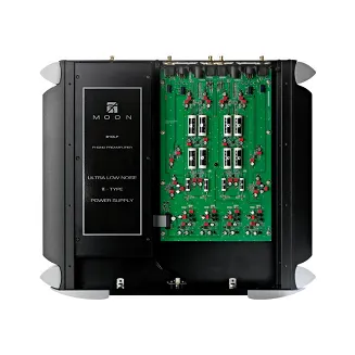 Przedwzmacniacz gramofonowy Moon 810LP (czarno-srebrny) - 2