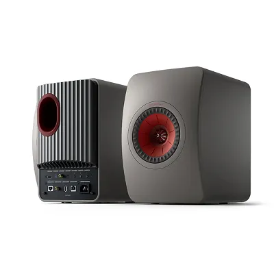 Kolumny podstawkowe KEF LS50 Wireless II (Titanium Grey / Szare)