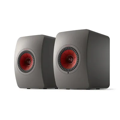 Kolumny podstawkowe KEF LS50 Wireless II (Titanium Grey / Szare)