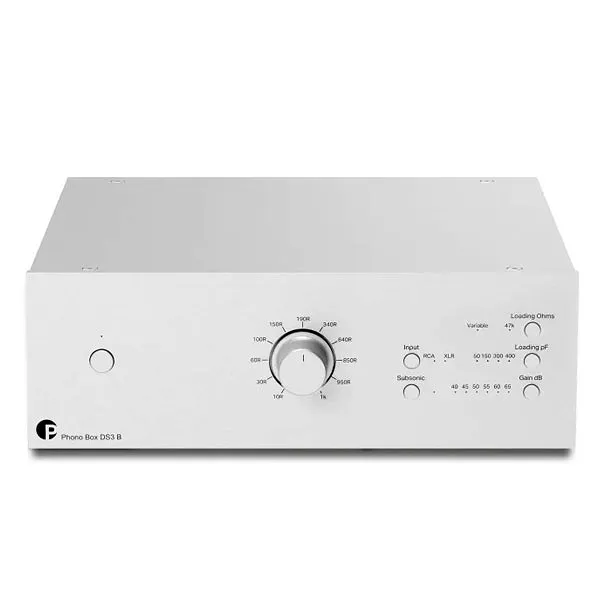 Przedwzmacniacz gramofonowy Pro-Ject Phono Box DS3 B (srebrny)