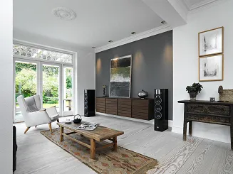 Kolumny podłogowe Dali Rubicon 8 (różany fornir) - 4