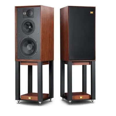 Kolumny podstawkowe Wharfedale Linton 85th + standy (mahoń)