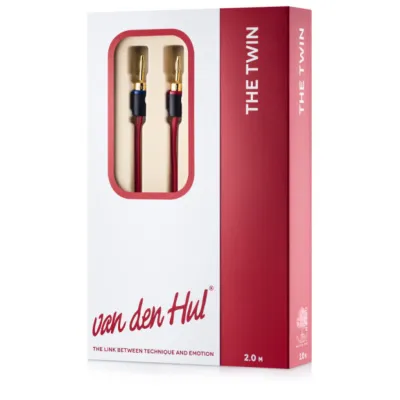 Kabel głośnikowy Van den Hul The Twin RED (konfekcja)