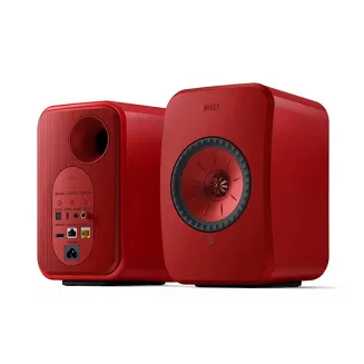 Kolumny podstawkowe KEF LSX II Wireless (Lava Red) - 2