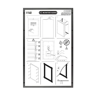 Monitor Audio IV140 (białe) - 3