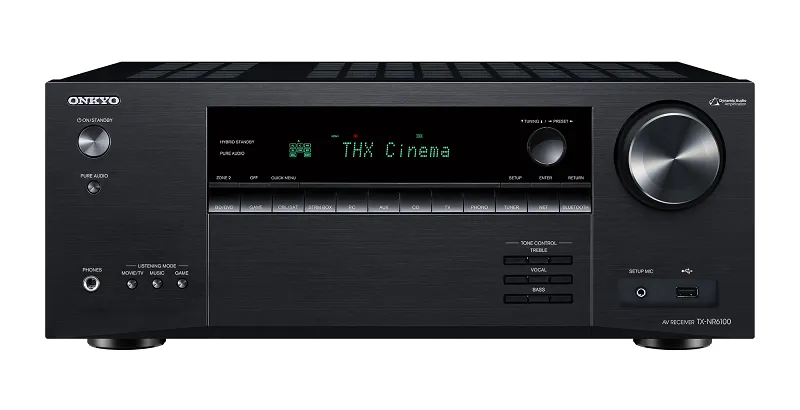 Amplituner kina domowego Onkyo TX-NR6100 (czarny)