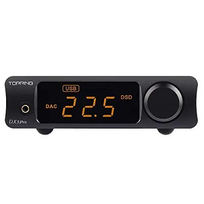Wzmacniacz słuchawkowy Topping DX3 Pro+ (czarny)