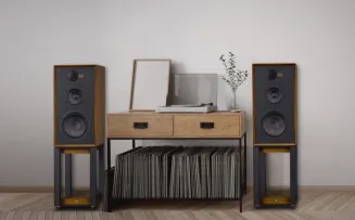 Kolumny podstawkowe Wharfedale Linton 85th (orzech) - 6