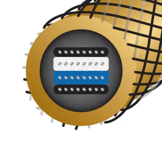 Interkonekt stereo zbalansowany (audio) WireWorld GOLD ECLIPSE 10 (GBI) - 2