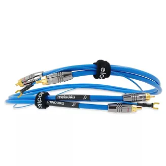 Interkonekt gramofonowy Melodika SBPH Sky Blue (RCA phono) - 3