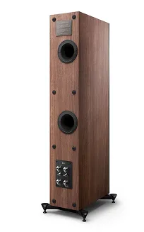 Kolumny podłogowe KEF Reference 3 Meta (Satin Walnut/Silver) - 3