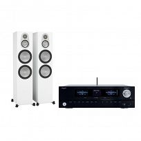 Monitor Audio Silver 500 (biały satyna) + Advance Paris PlayStream A7