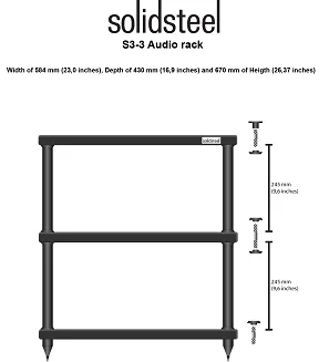Solidsteel S3-3 (biały) - 2