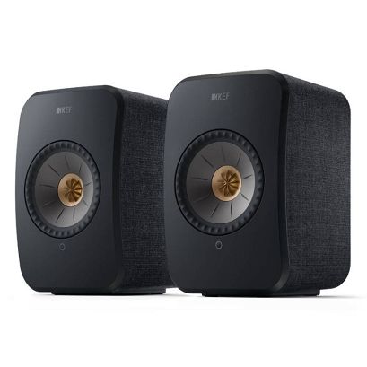 Kolumny podstawkowe KEF LSX II Wireless (Carbon Black