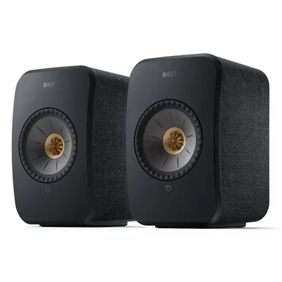 Kolumny podstawkowe KEF LSX II Wireless (Carbon Black)