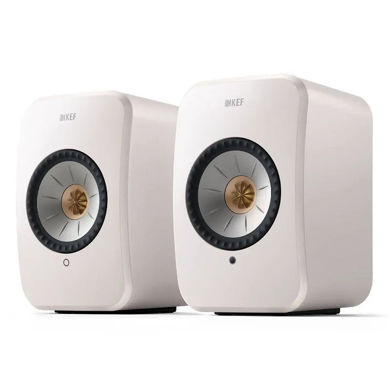 Kolumny podstawkowe KEF LSX II Wireless (Mineral White)
