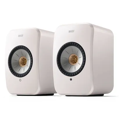 Kolumny podstawkowe KEF LSX II Wireless (Mineral White)