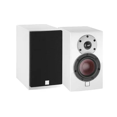 Kolumny podstawkowe Dali Menuet (biały na wysoki połysk)