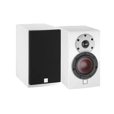 Kolumny podstawkowe Dali Menuet (biały na wysoki połysk)