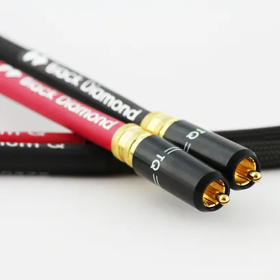 Interkonekt RCA Tellurium Q Black Diamond RCA