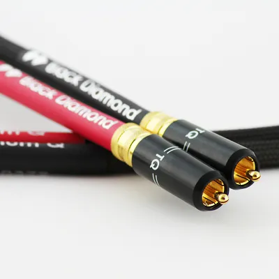 Interkonekt RCA Tellurium Q Black Diamond RCA