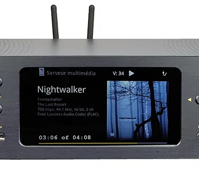 Odtwarzacz sieciowy Atoll MS120 (czarny)