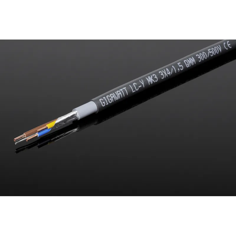 Przewód zasilający GigaWatt LC-Y EVO 3X4