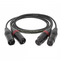 Interkonekt gramofonowy XLR Van den Hul D - 501 Silver Hybrid