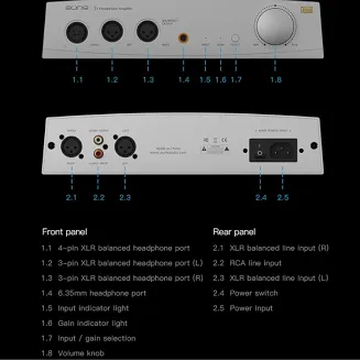 Aune S7 Pro - AMP (srebrny) - 6