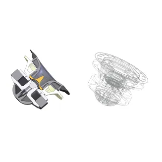 Kolumny podłogowe Triangle Magellan Quatuor (mahoń błyszczący) - 7