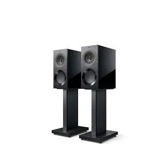 Kolumny podstawkowe KEF Reference 1 Meta (High-Gloss Black/Grey) - 2