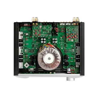 Wzmacniacz zintegrowany Moon 340i D3PX (czarno- srebrny) - 2