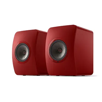 Kolumny podstawkowe KEF LS50 Wireless II (Crimson Red Special Edition / Czerwone) - 2