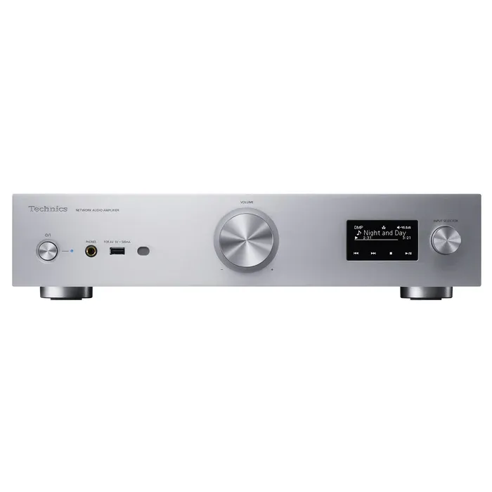Wzmacniacz sieciowy Technics SU-GX70 srebrny – outlet