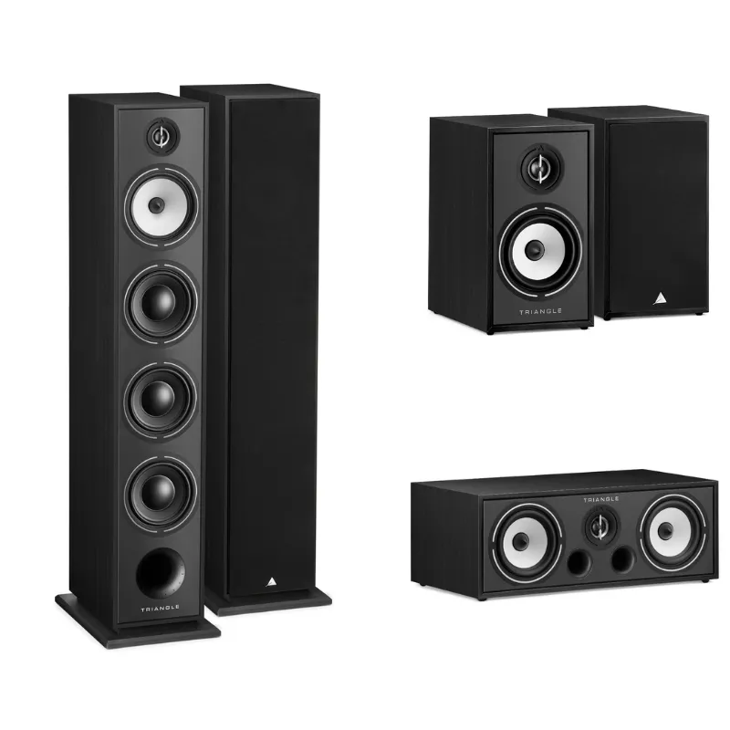 TRIANGLE BOREA BR09 + BR02 + BRC01 ZESTAW 5.0 (czarny)