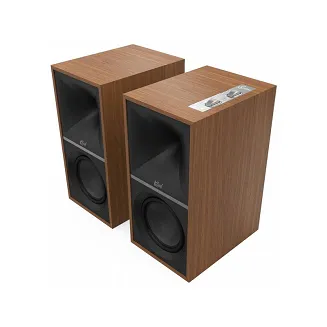 Kolumny aktywne Klipsch The Nines (orzech) + WiiM Mini - 2