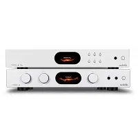 Audiolab 7000A + 7000N Play (srebrny)