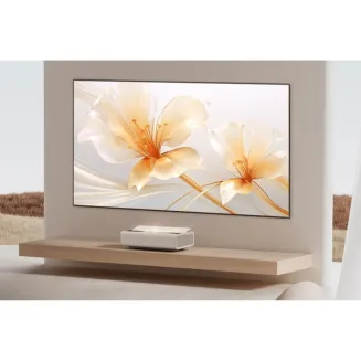 Laserowy projektor krótkoogniskowy XGIMI Aura 2 +ekran projekcyjny ALR 100