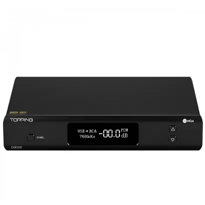 Przetwornik cyfrowo-analogowy Topping D90SE (czarny)