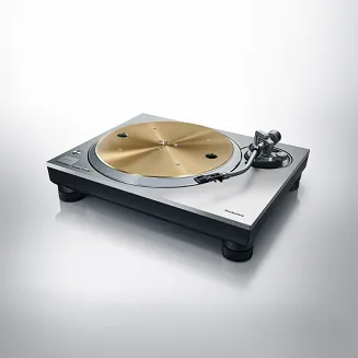 Gramofon Technics SL-1300G (srebrny) - 2
