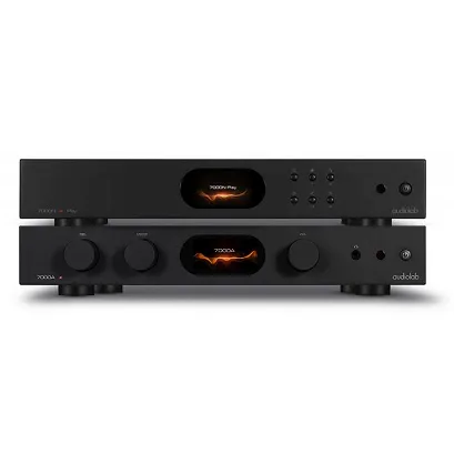 Audiolab 7000A + 7000N Play (czarny)