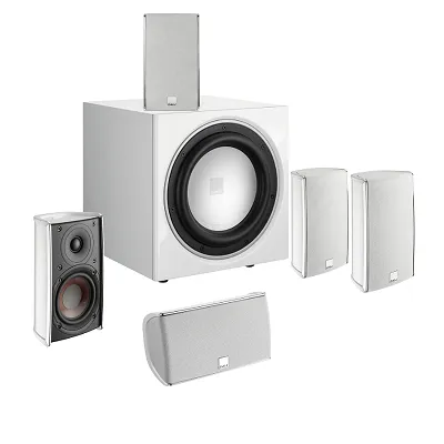 Zestaw stereo Dali Fazon Mikro 5.1 (białe)