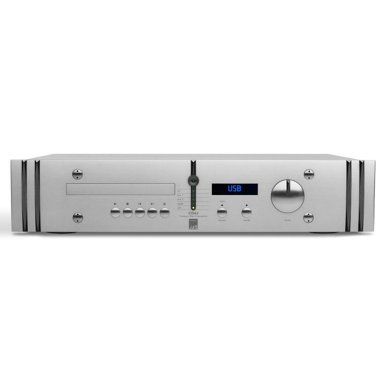 ATC CDA2 mk2 – Wysokiej klasy odtwarzacz CD z przetwornikiem i preampem Odtwarzacz ATC CDA2 mk2 łączy napęd CD, DAC USB do 384 kHz i analogowy przedwzmacniacz klasy A. Wszechstronne centrum audio z referencyjnym brzmieniem.