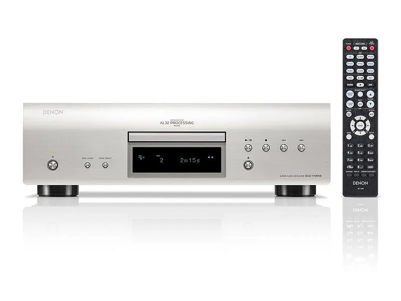 Odtwarzacz CD Denon DCD-1700NE (srebrny)