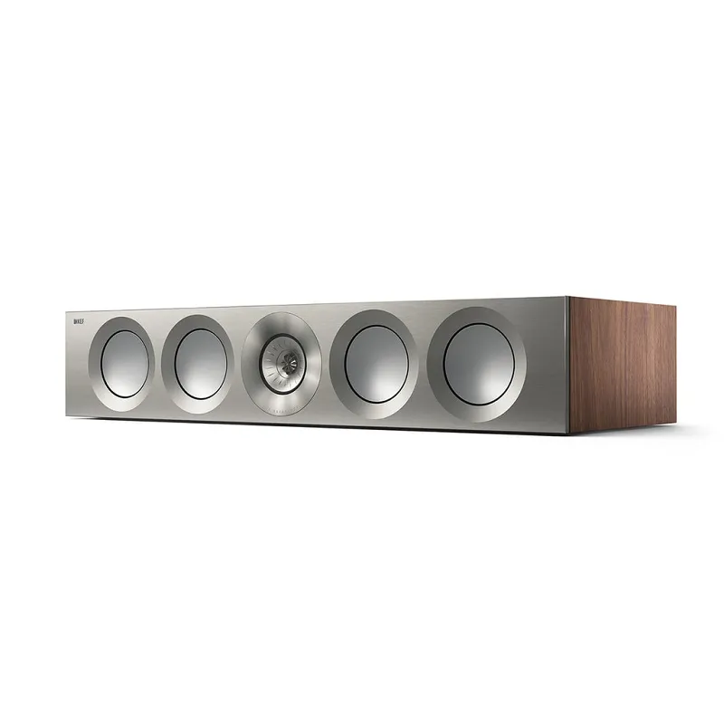 Głośnik centralny KEF Reference 4 Meta (Satin Walnut/Silver)