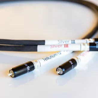Interkonekt RCA Tellurium Q Silver III RCA - 2