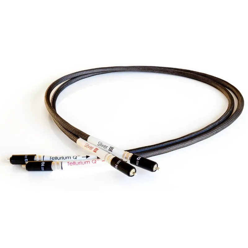 Interkonekt RCA Tellurium Q Silver III RCA